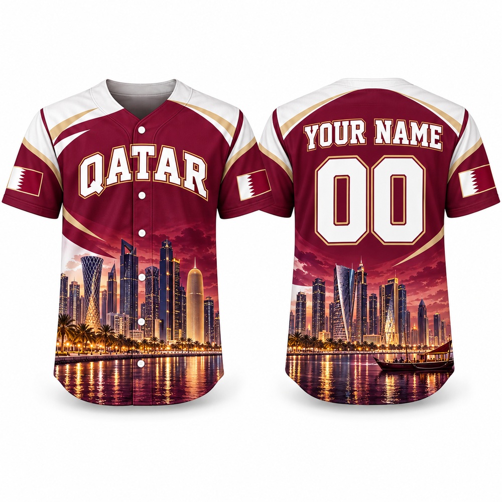 3D Printing Qatar - Qatar Doha and Pearl Print Baseball