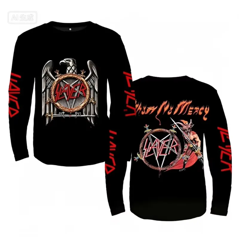 3D Long Sleeve Rock Slayer Ban - đánh giá và giá 3D Printing Custom