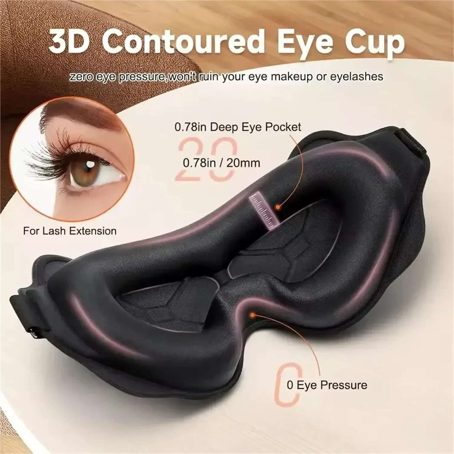 3D Sleeping Mask Block Out Lig - đánh giá và giá 3D Printing Mask
